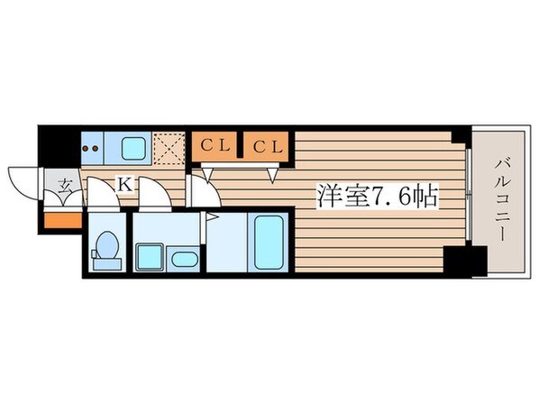 S-RESIDENCE堀田駅前の物件間取画像